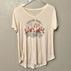 Grace & Lace Explore More Graphic Tee Medium